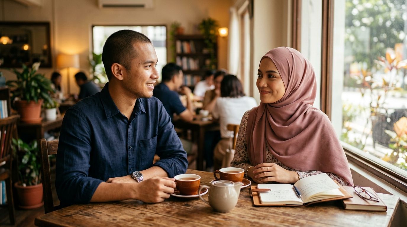 15 Soalan Penting Sesi Taaruf Pertama: Jangan Sekadar Tanya 'Warna Kegemaran'!